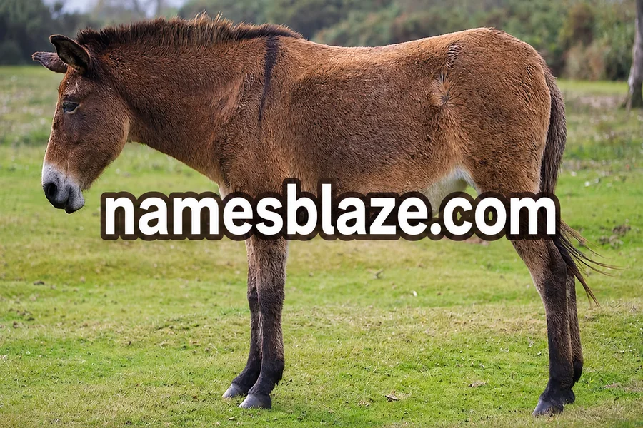 Donkey Female Name